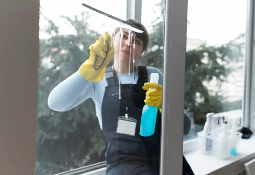 Nettoyage de vitres intérieures et extérieures à Bourgueil